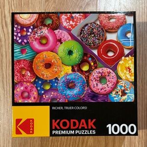 Kodak Premium Puzzle - “I Love Donuts” 🍩 NEW | Bright & Vibrant Colors 🧩 1000 pc